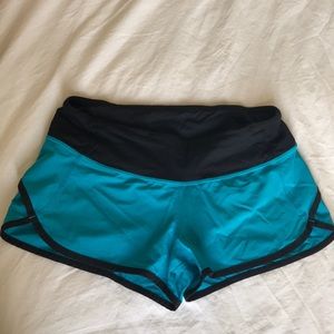 Lululemon black shorts, size 2